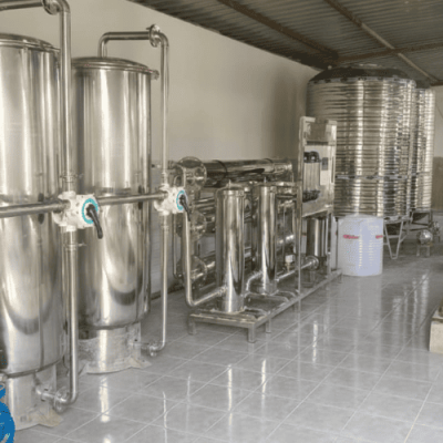 2000LPH Fully Automatic SS RO Plant 