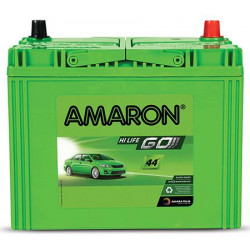 Amaron AAM-GO-00105D26R 72Ah Battery, Warranty : 44 Months ( 24 Months full replacement + 20 Months Pro-Rata)