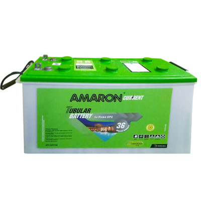 Amaron Current AR145ST36 145Ah Inverter Battery, Warranty : 36 Months (24 Months full replacement + 12 Months Pro-Rata)