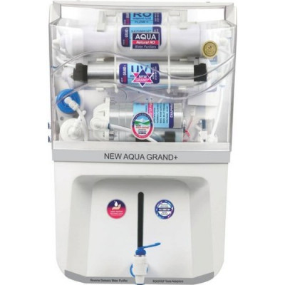 New Aqua Grand Plus  12 L RO + UV + UF + TDS Water Purifier  (White)
