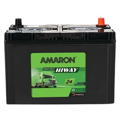 Amaron AAM-HW-HC620D31R 80Ah Battery, Warranty : 24 Months (18 Months Full Replacement + 6 Months Pro-Rata)