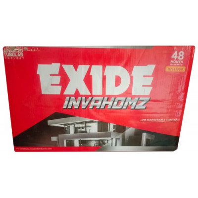 Exide Inva Homz IHST1350 135Ah Tubular Inverter Battery, Warranty: 48 Months(24 Months Full Replacement+ 24 Months Pro-Rata)