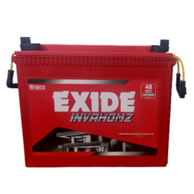 Exide Inva Homz IHTT2000 200Ah Tall Tubular Inverter Battery, Warranty: 48 Months(24 Months Full Replacement+ 24 Months Pro-Rata)