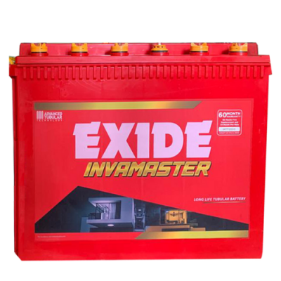 Exide Inva Master IMTT1800 180Ah Inverter Battery, Warranty : 60 Months (36 Months full replacement + 24 Months Pro-rata)