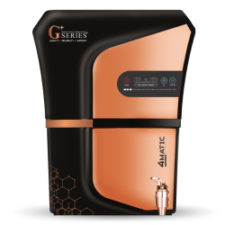 G+Series 4Matic Copper +Zinc+RO+UV+UF+Alkaline Water Purifier in 12 LTR Water Purifier(Black), Warranty : 1 Year(Free Service), Get Iron Guard Free Worth  ₹1500/-