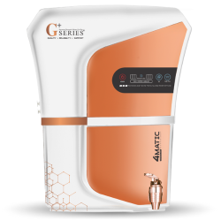 G+Series 4Matic Copper +Zinc+RO+UV+UF+Alkaline Water Purifier in 12 LTR Water Purifier(White), Warranty : 1 Year(Free Service), Get Iron Guard Free Worth  ₹1500/-